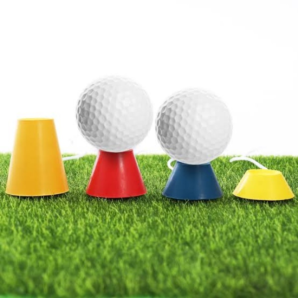 4 Pcs Golf Rubber Tees Winter Tee Set