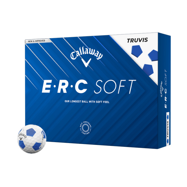 Callaway ERC Soft Truvis Blue Golf Balls - 1 Dozen